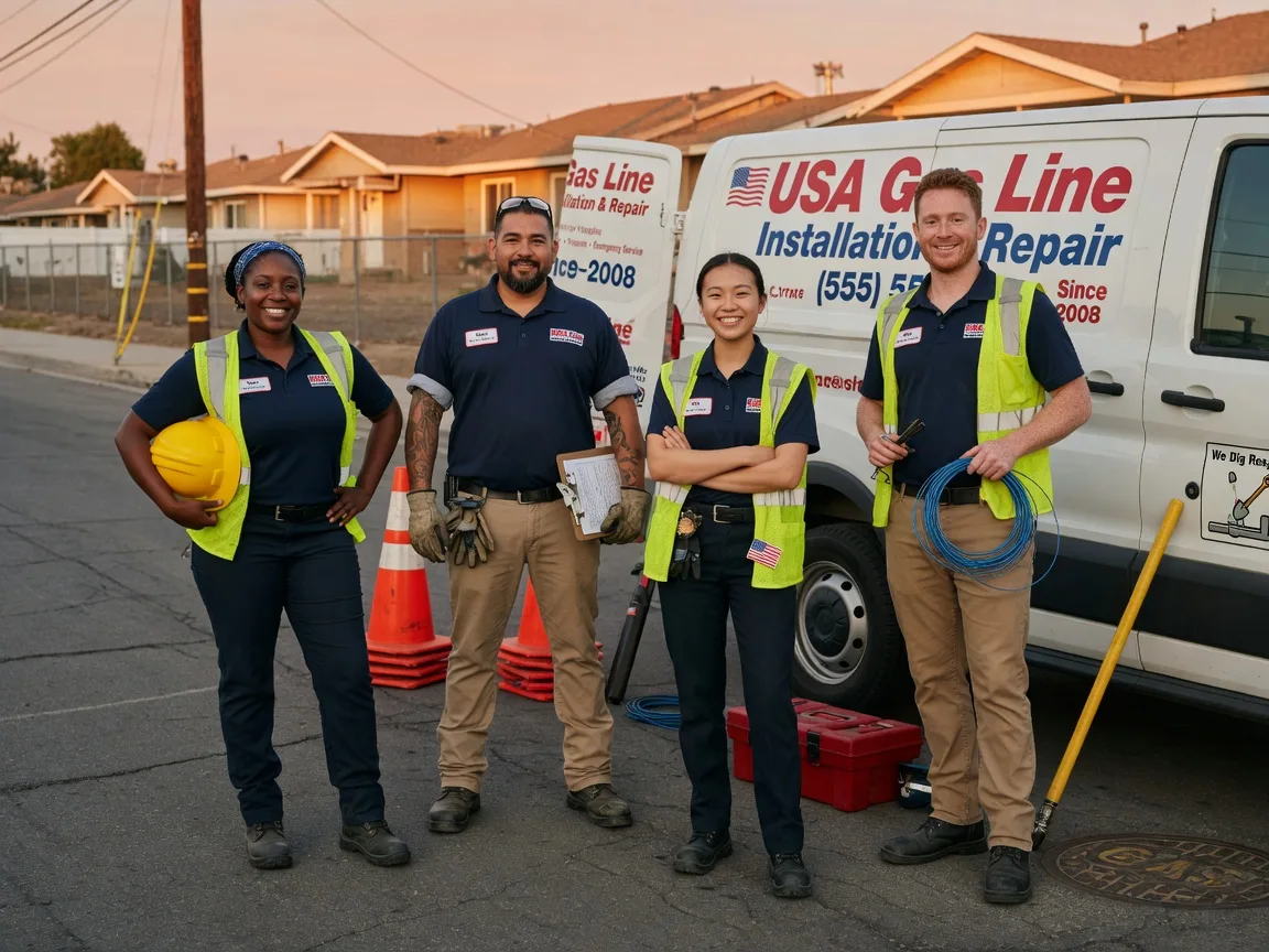 Gas Line Installation company in Williamstown, PA